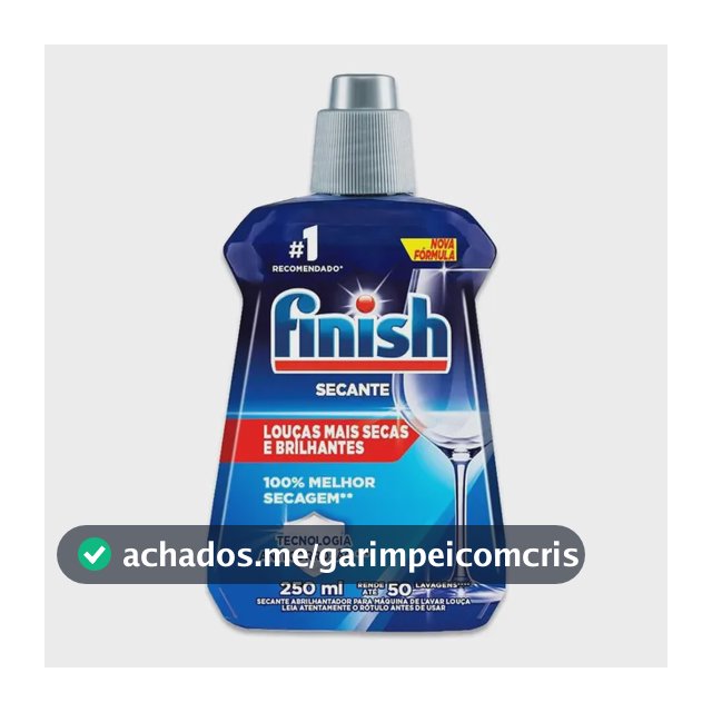 Lava-louca Secante Finish 250ml