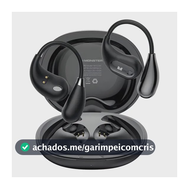 Fone de Ouvido Monster E29 Gamer Sem Fio Bluetooth 5.4, Intra-auricular e À Prova d'Água IPX6 Com Microfone HD e Cancelamento de Ruído