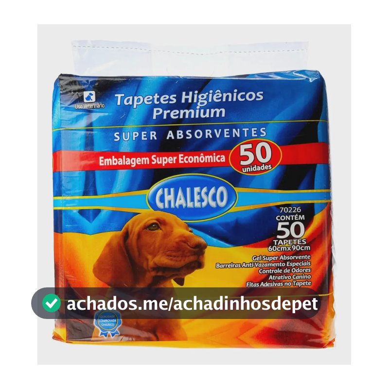 Tapete Chalesco 50 Unidades