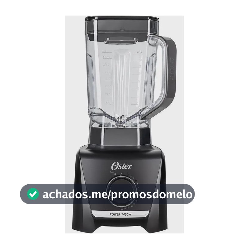 Liquidificador Oster OLIQ610 1400w Full 3,2L Cor Preto
