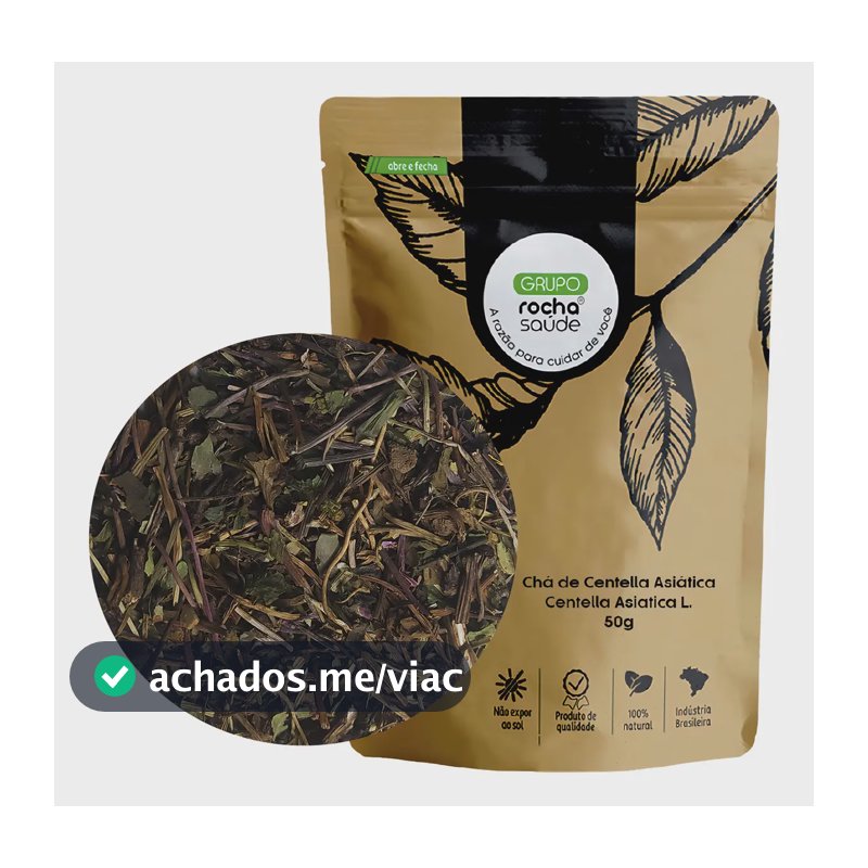 Centella Asiática Chá 100% Natural Qualidade Premium 30g