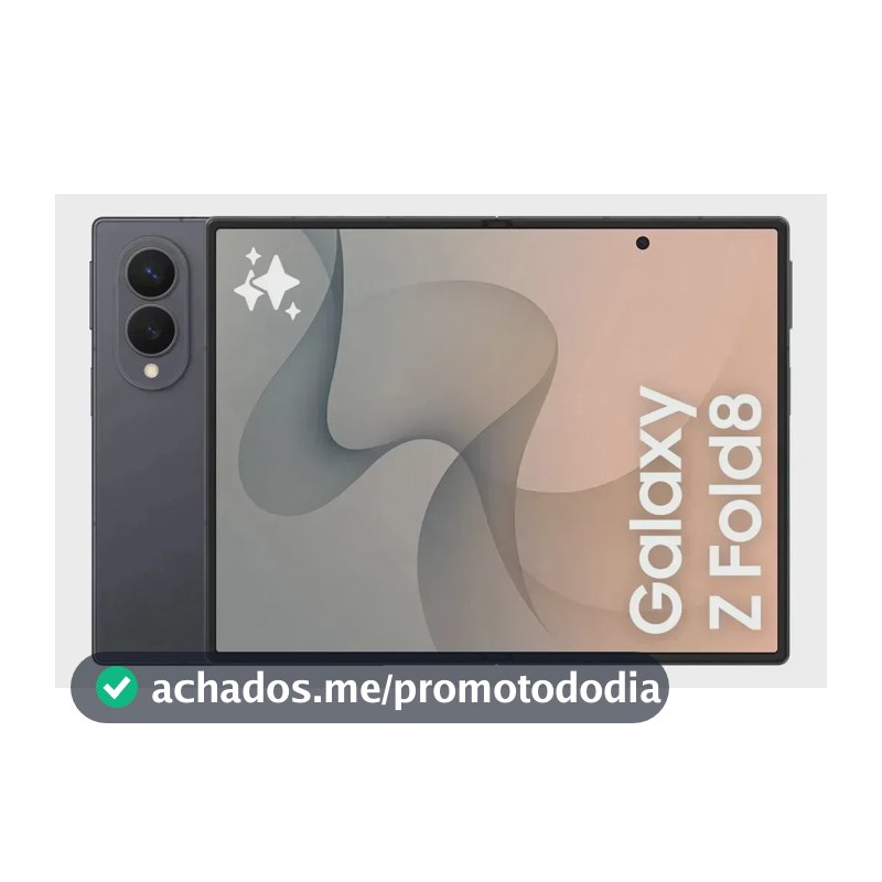 Celular Samsung Galaxy Z Fold8 512gb, 12gb Ram Tela 7.6 - Preto