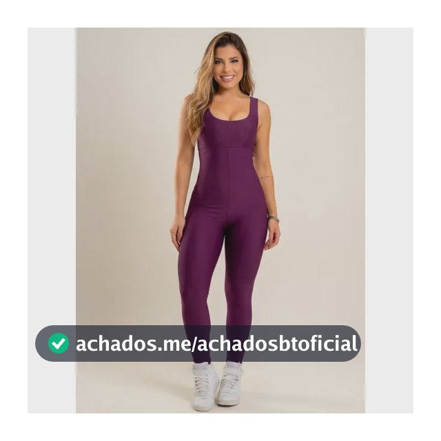 Macacão Feminino Longo Moda Fitness Academia Com Bojo Vinho M (38-40)