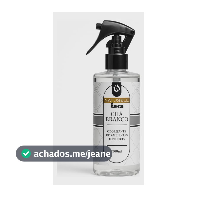 Home Odorizante De Ambientes E Tecidos Chá Branco 260ml Casa Cheirosa