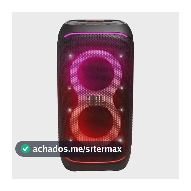 Caixa de Som JBL PartyBox Stage 320 Bluetooth Portátil Com Show de Luzes e Resistente a Respingos – 240W RMS Preta