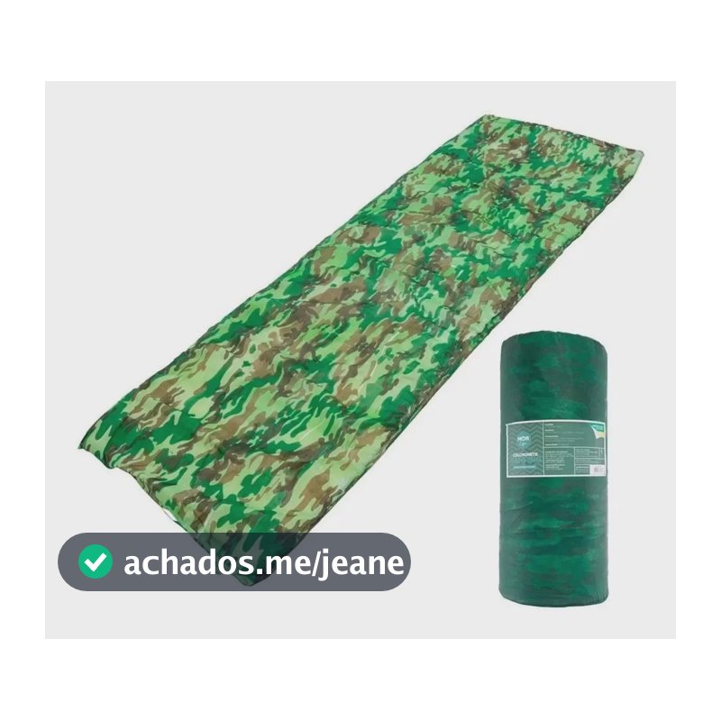 Colchonete Camping Mor Verde Militar 9087