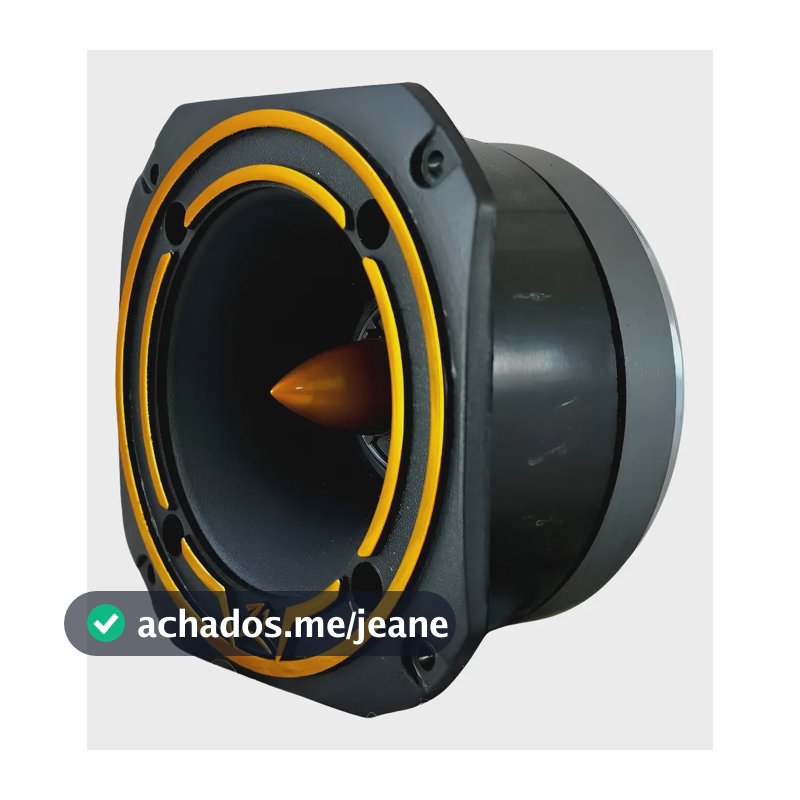 Super Tweeter Driver Zetta Audio Z1 Dtz300 Preto/dourado Preto