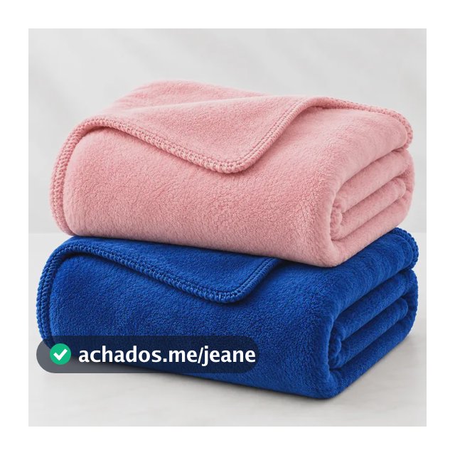 Kit 2 Mantas Pra Cachorro Gato 0,90x1,00 Coberta Quentinha!!