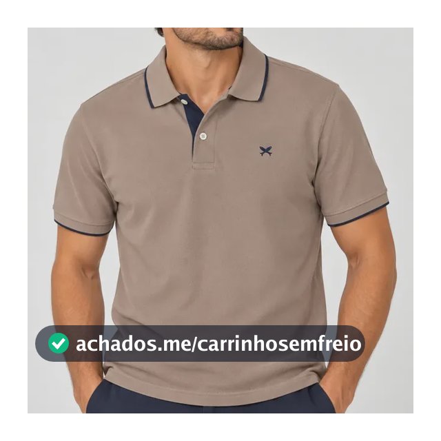 Camisa Gola Polo Hering Básica Masculina Piquet Com Bordado