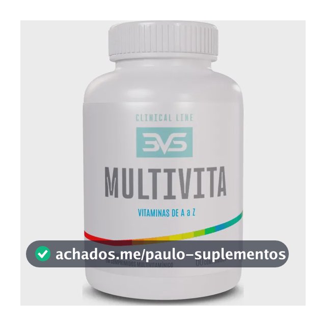 Multivitamínico De A A Zinco - Polivitamínico Com Fórmula Avançada E Concentrada - 60 Doses