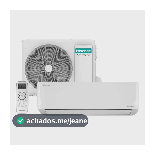 Ar Condicionado Split Hi Wall Inverter Hisense Wi-fi 12000 B Cor Branco