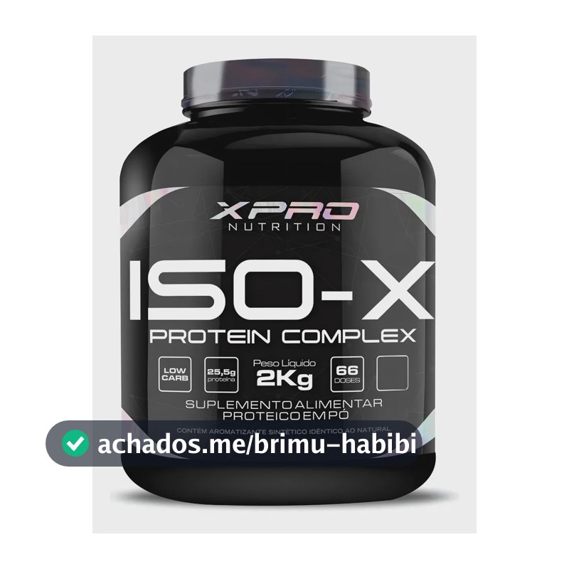Whey protein XPro Nutrition Blend Isox em pó sabor Baunilha x 2kg