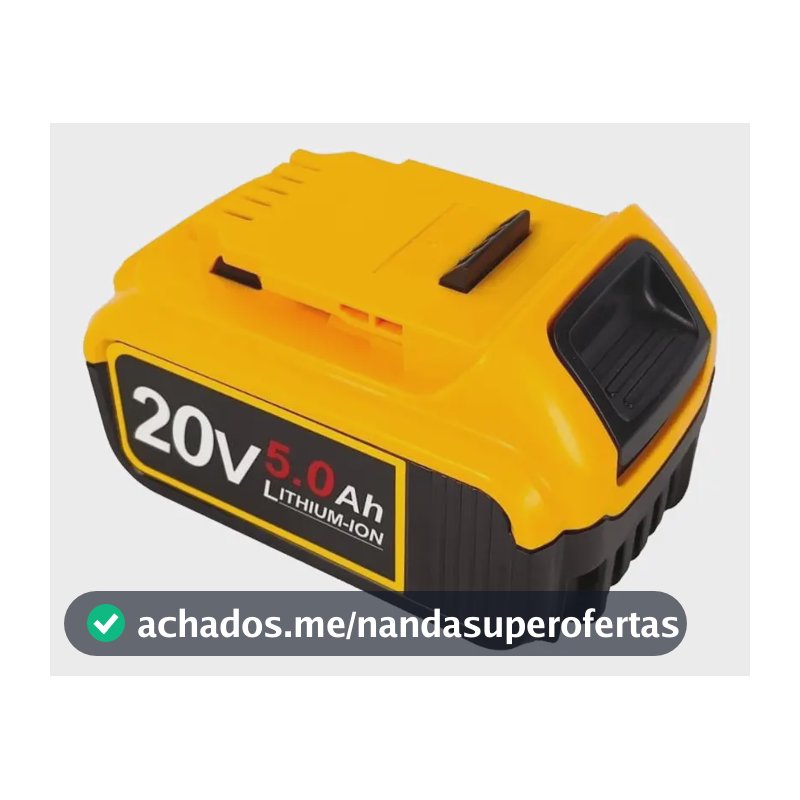 Bateria Compativel Para Dewalt Dcb205 20v 5ah