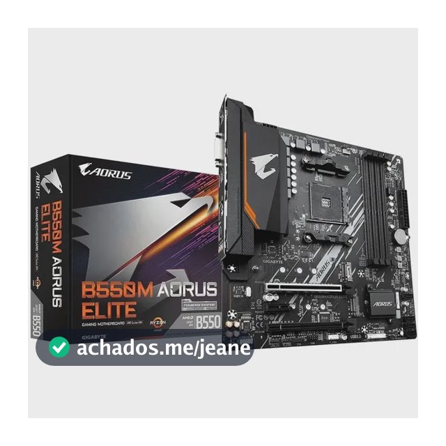 Gigabyte Aorus B550m Aorus Elite Rev. 1.3 Preto