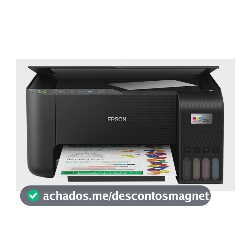 Impressora Epson Multifuncional Ecotank L3250 Wireless Bivolt