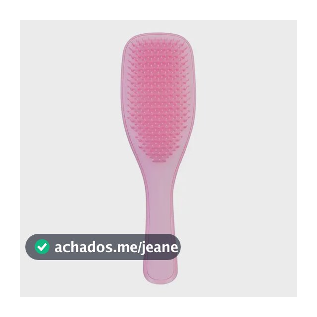 Escova De Cabelo Desembaraçadora The Wet Detangler Rosa Tangle Teezer