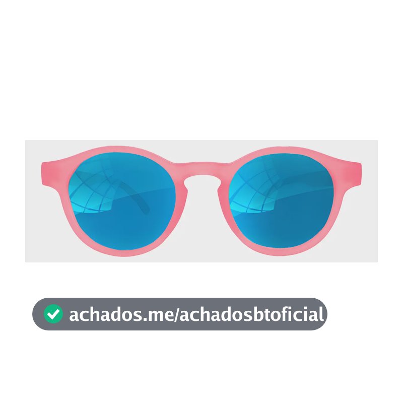 Kit Óculos Sol Maragogi Unissex Polarizados Proteção Uv400 Redondos Cor Rosa + Estojo + Case Microfibra