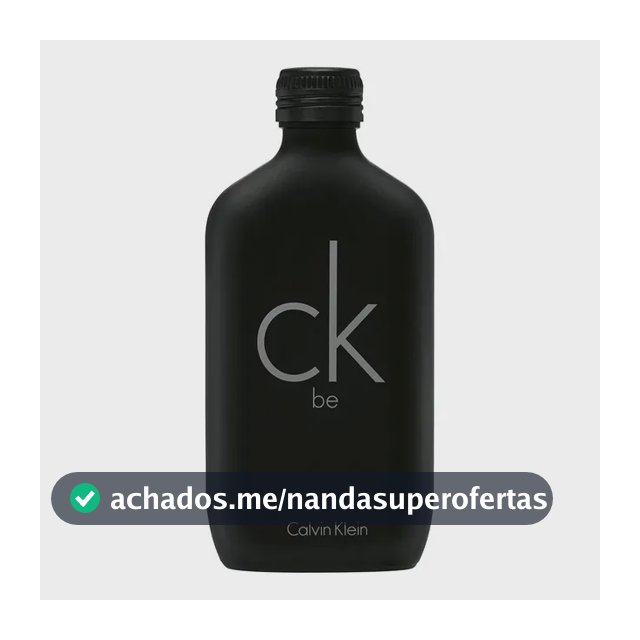 Perfume Masculino e Feminino Ck Be Eau de Toilette 200ml Calvin Klein