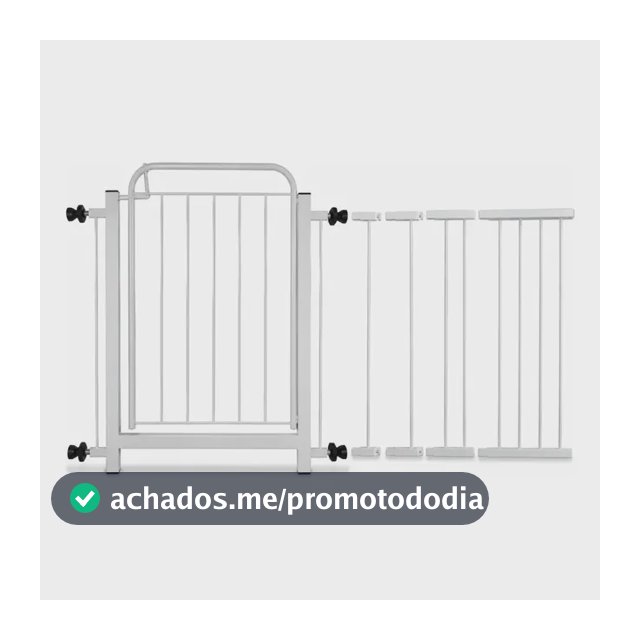 Portão Pet Cães Cachorro Grade Segurança Bebês 78 A 122cm