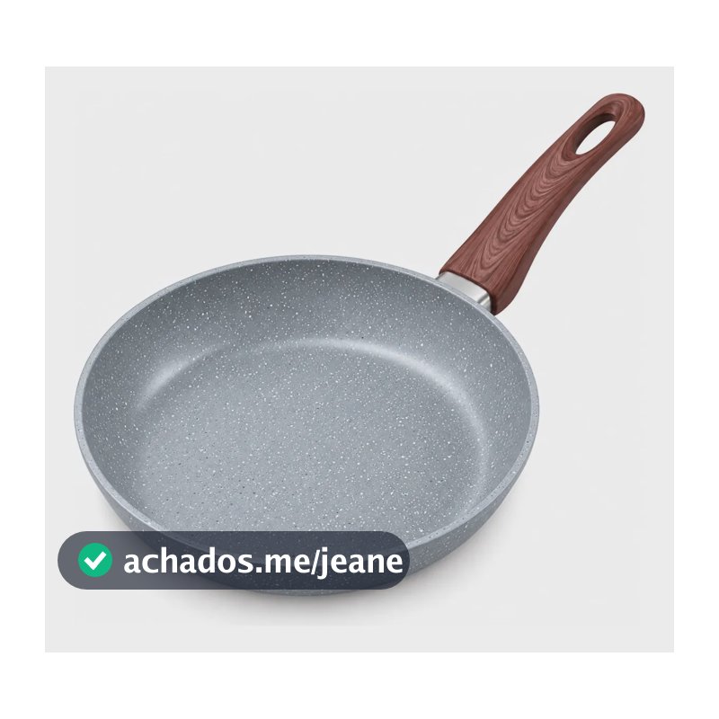 Frigideira Antiaderente 24cm Cerâmica Indução Granito