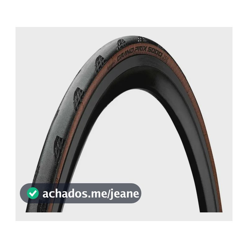 Pneu Continental Grand Prix 5000 700x25c 3/330 Tpi Marrom
