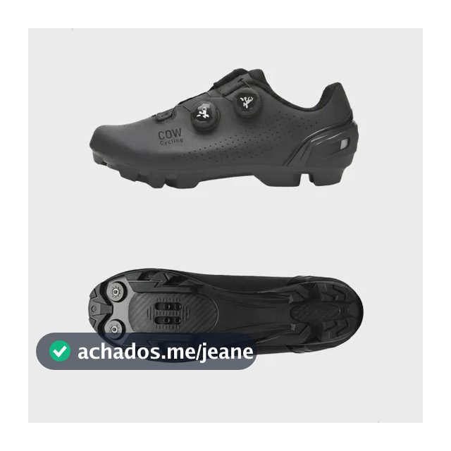 Sapatilha Ciclismo Cow Cycling Mtb Carbono Pedal Clip