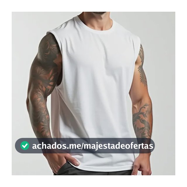 Regata Masculina Oversized Machão Muscle 100% Algodão