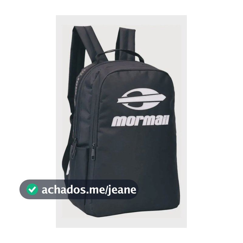 Mochila de Passeio Mormaii Costas com 25 L, Preto