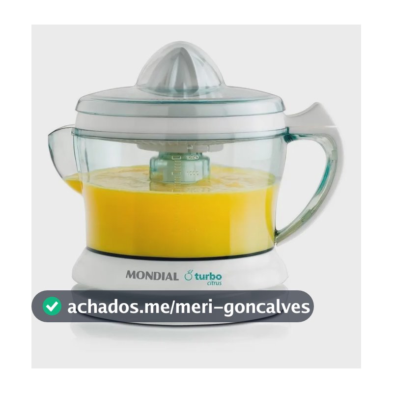 Espremedor Turbo Citrus, Mondial, 25W - E-01