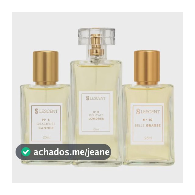 Kit Trio Essencial: N2 100ml + N6 + N10 + 25ml Lescent