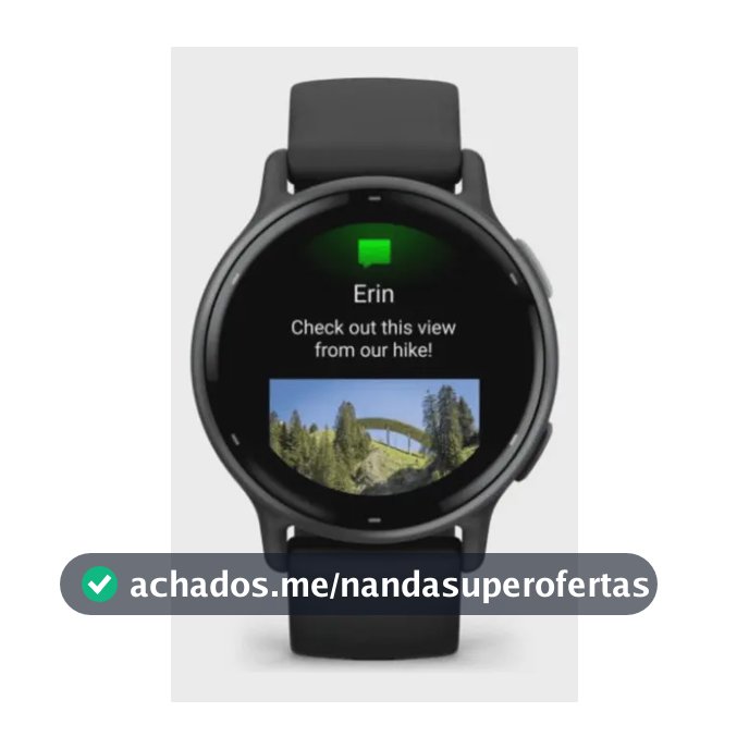 Garmin Vivoactive 5 Preto Com Pulseira De Silicone