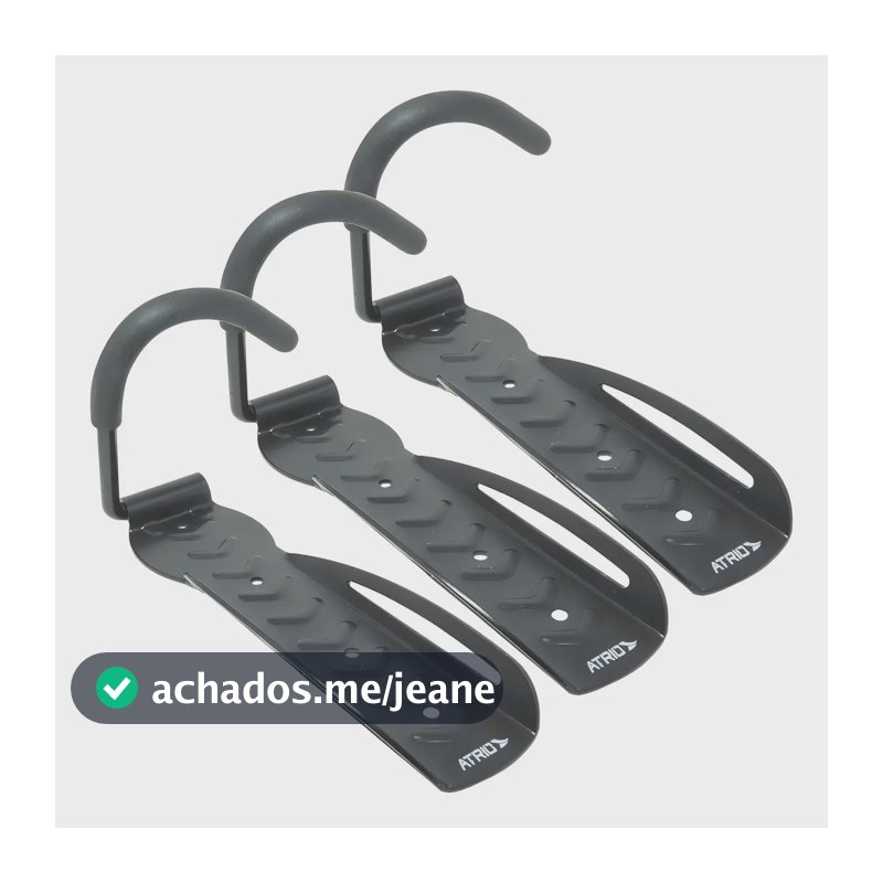Kit 3 Suporte Bicicleta Bike Parede Vertical Gancho C/ Apoio
