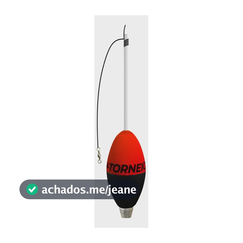 Boia Torpedo Torneio 35g - Jr Pesca Cor Vermelho