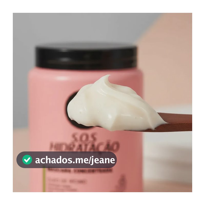 Máscara S.O.S Hidratação Óleo de Rícino Salon Line 1kg