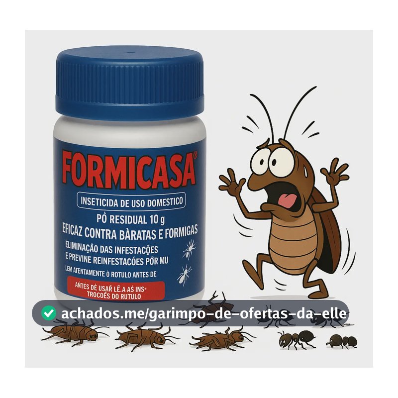 Formicasa Mata Baratas Formiga Inseto Aniquila Ninho Natural