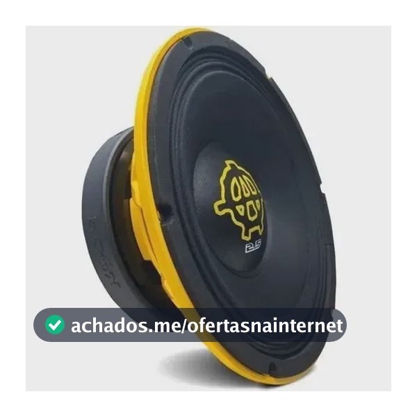 Woofer 12'' Spyder Kaos 2.5 1250W Rms 4 Ohms Amarelo