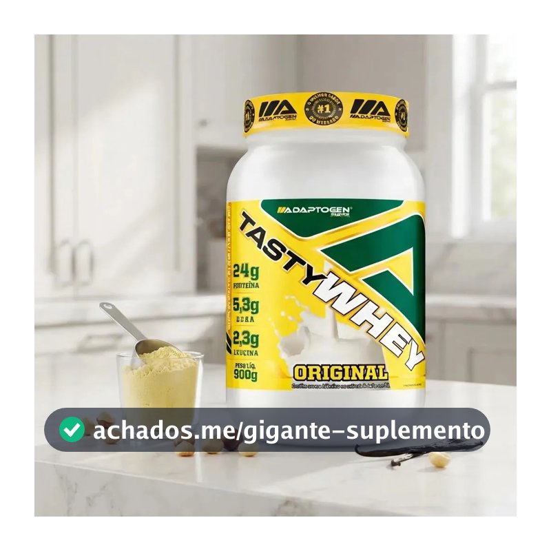Whey protein Adaptogen Science Tasty Gourmet 3w em pó Sem sabor x 900g