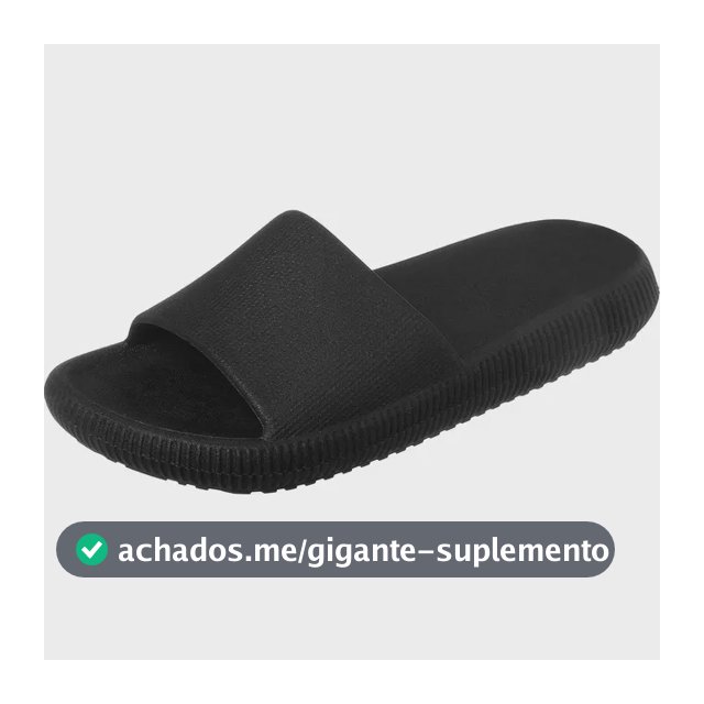 Chinelo Slide Nuvem Confort Anatômico