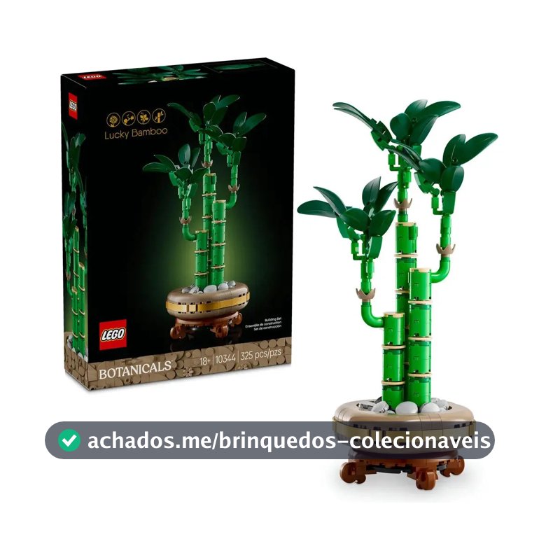 Kit De Construção Bambu Da Sorte 10344 Com 325 Peças Lego