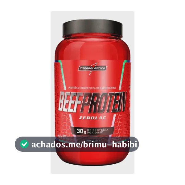 Whey Beef Protein Chocolate 900g Integralmédica