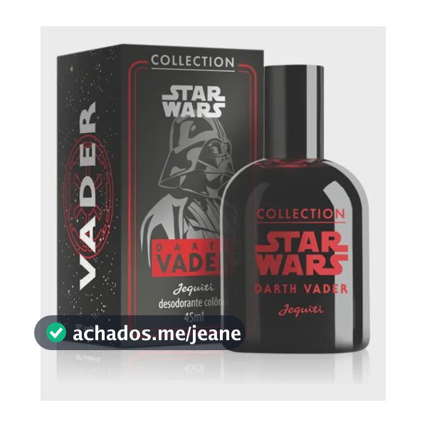 Desodorante Colônia Jequiti Star Wars Darth Vader 45ml