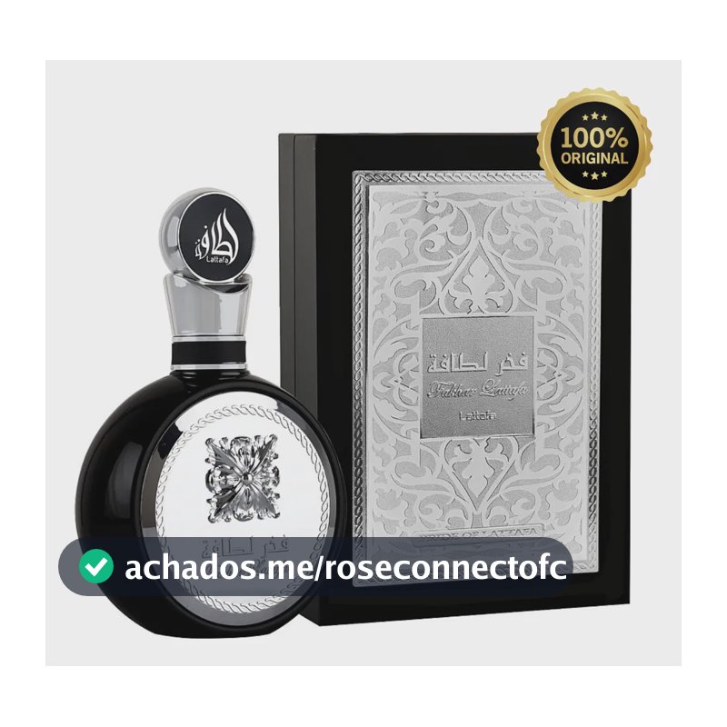 Perfume Árabe Masculino Fakhar Black Eau De Parfum 100 Ml