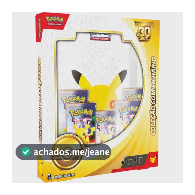 Box Coleção Copag Pokémon 31 Cartas Português