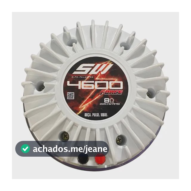 Driver Sw 2 Polegadas D4600 Fenólico 220w  Rms 8 Ohms 4600