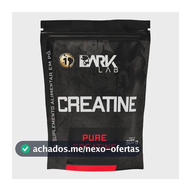 Creatina Dark Lab Premium Pure em pó Sem sabor x 500g