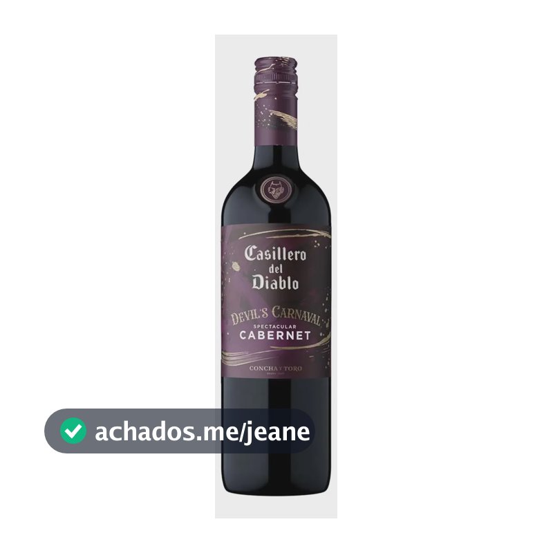 Vinho Chileno Tinto Meio Seco Casillero Del Diablo Carnaval Spectacular 750ml