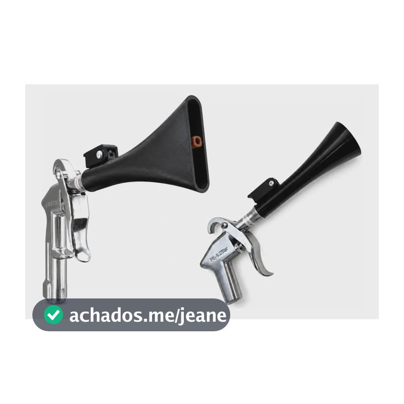 Kit Bicos Tornador Automotivo Redondo Estreito Para Limpeza Preto 127/220v
