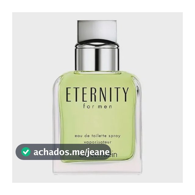 Calvin Klein Eternity for Men - Fragrância Clássica e Sofisticada - 100ml.