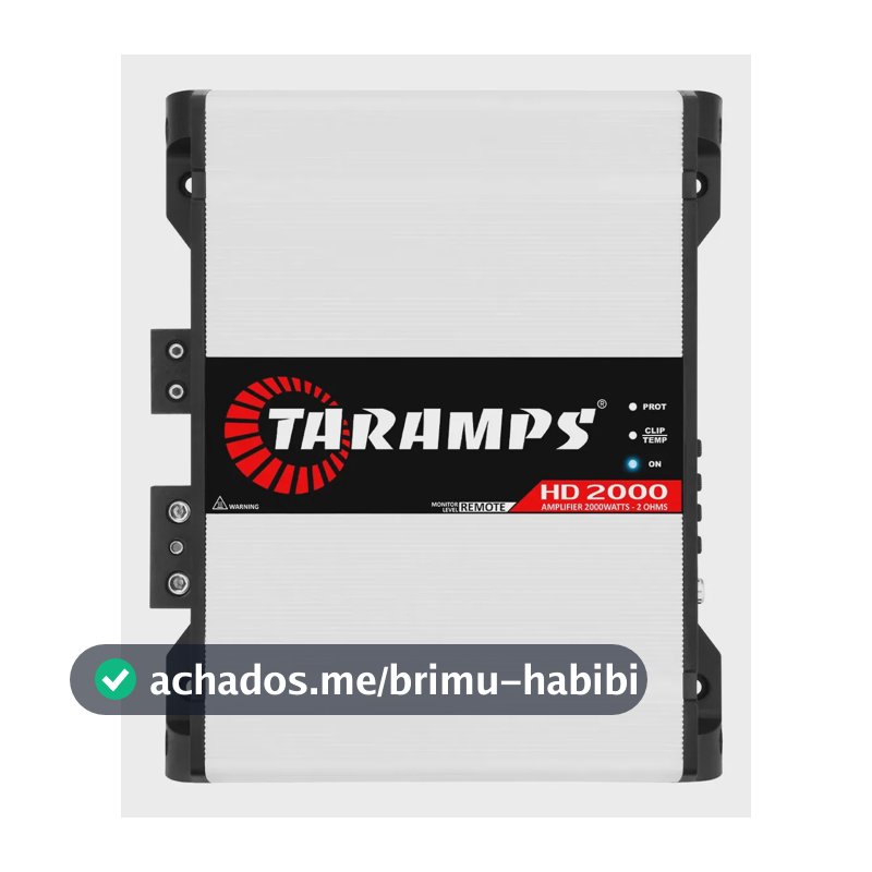 Taramps Hd2000 Modulo Taramps 2000w 2 Ohms 2000 W Branco 200 Branco