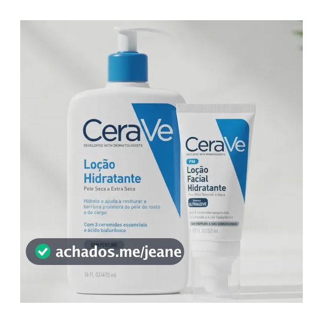Cerave Loção Hidratante Ácido Hialurônico 473ml Fluido Kit